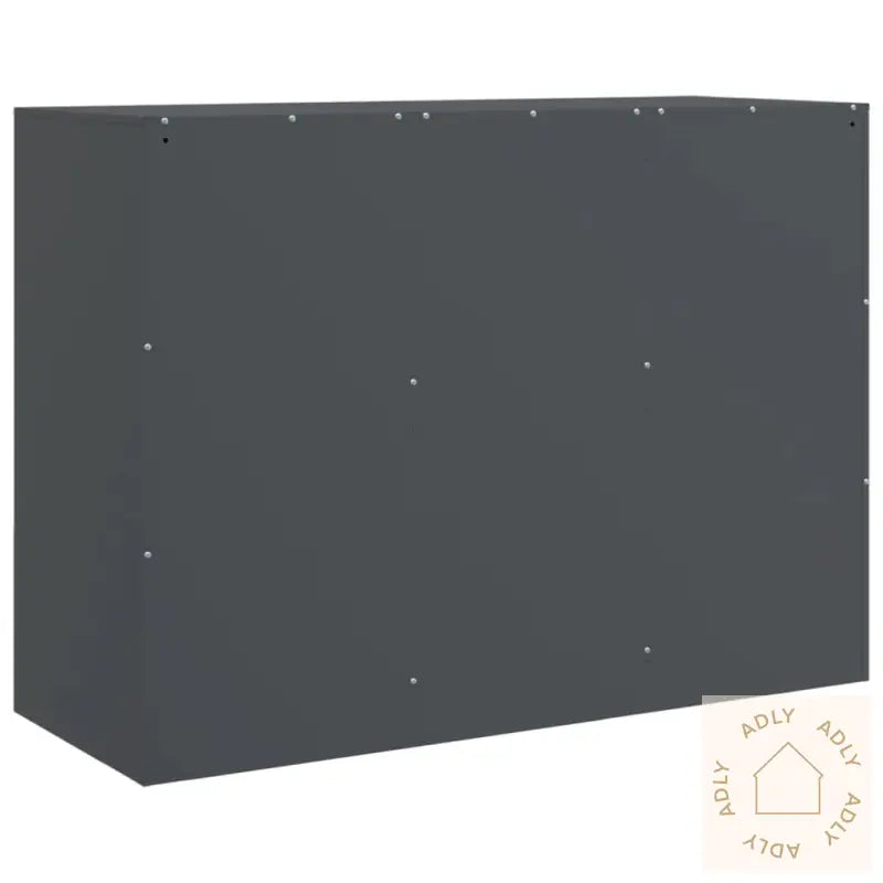 Skjenk Antrasitt 99X39X73 Cm Stål
