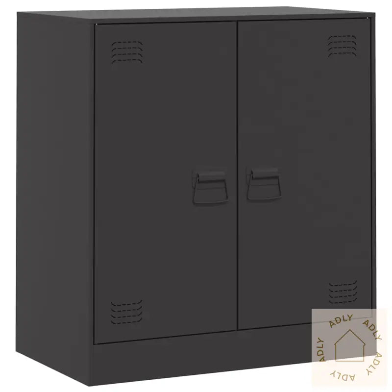 Skjenk Svart 67X39X73 Cm Stål