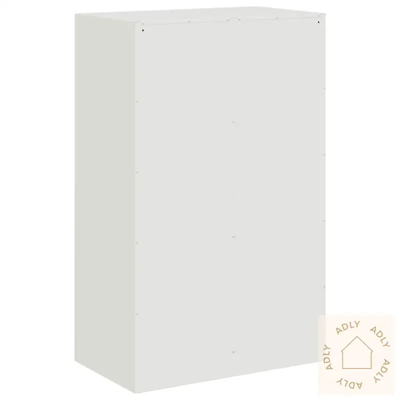 Skjenk Hvit 67X39X107 Cm Stål