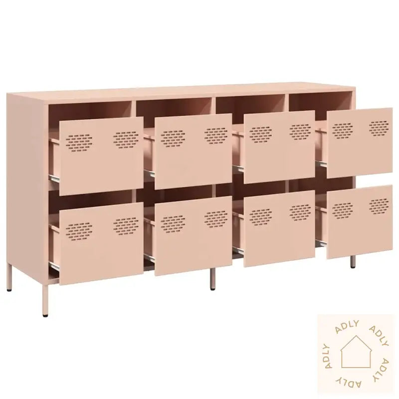 Skjenk Rosa 135X39X73,5 Cm Kaldvalset Stål