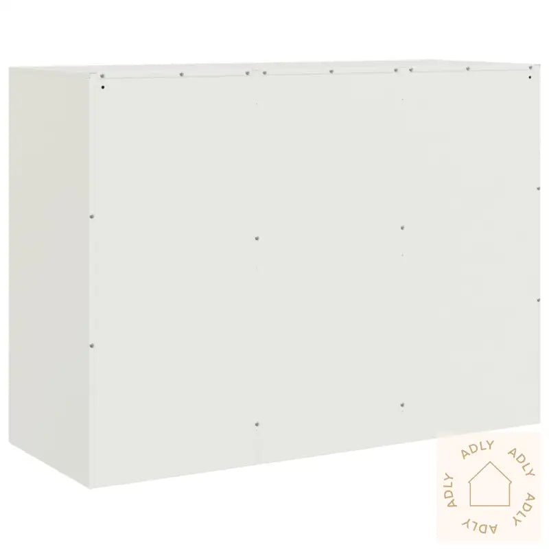 Skjenk Hvit 99X39X73 Cm Stål