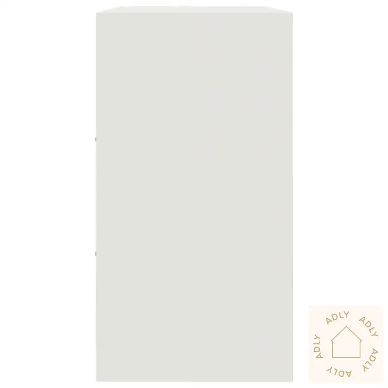 Skjenk Hvit 99X39X73 Cm Stål