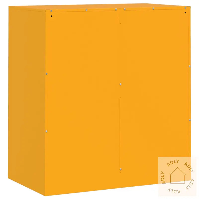 Skjenk Sennepsgul 67X39X73 Cm Stål