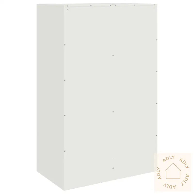Skjenk Hvit 67X39X107 Cm Stål