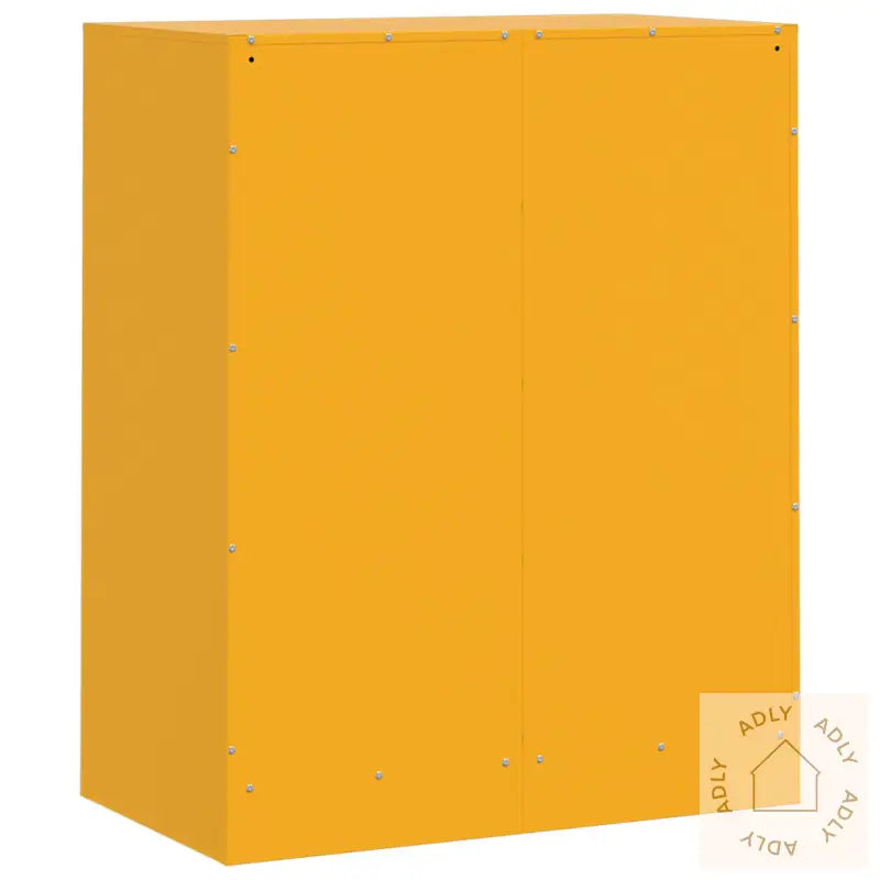 Skjenk Sennepsgul 67X39X83 Cm Stål