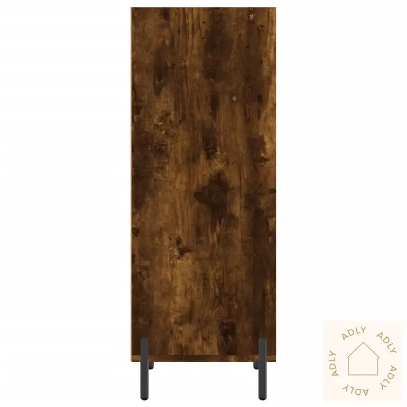 Skjenk Røkt Eik 34,5X32,5X90 Cm Konstruert Tre
