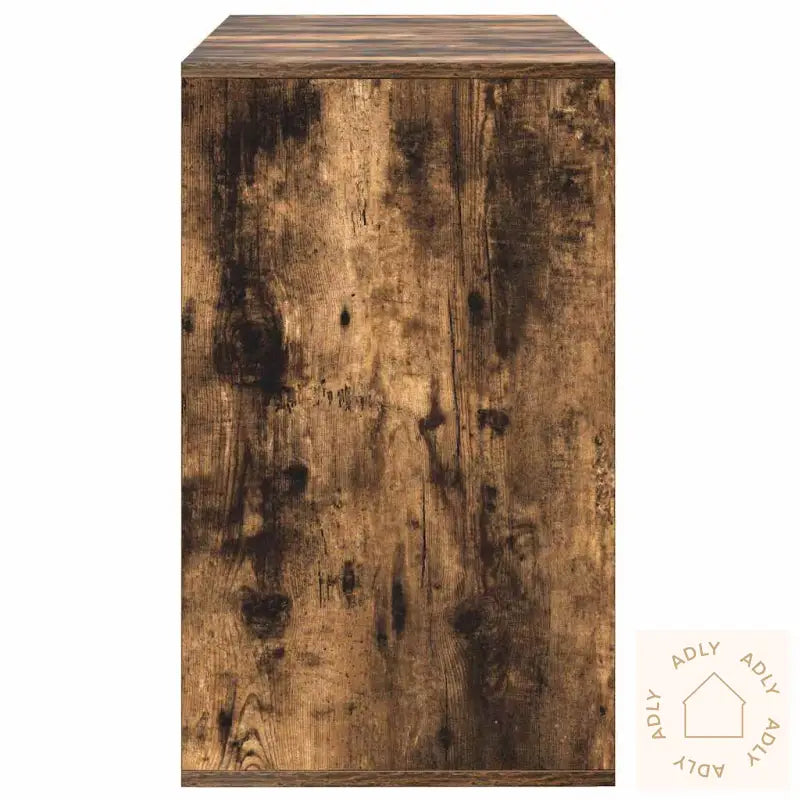Skap Røkt Eik 120X41X75 Cm Konstruert Tre