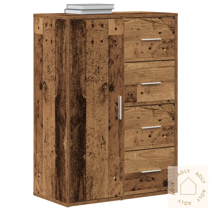 Sideboard Gammelt Tre 60X31X84 Cm Ingeniørtre