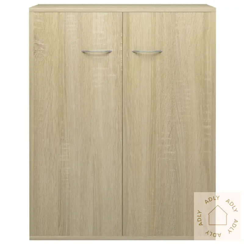 Skjenk Sonoma Eik 60X30X75 Cm Konstruert Tre