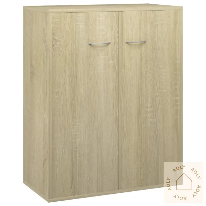 Skjenk Sonoma Eik 60X30X75 Cm Konstruert Tre