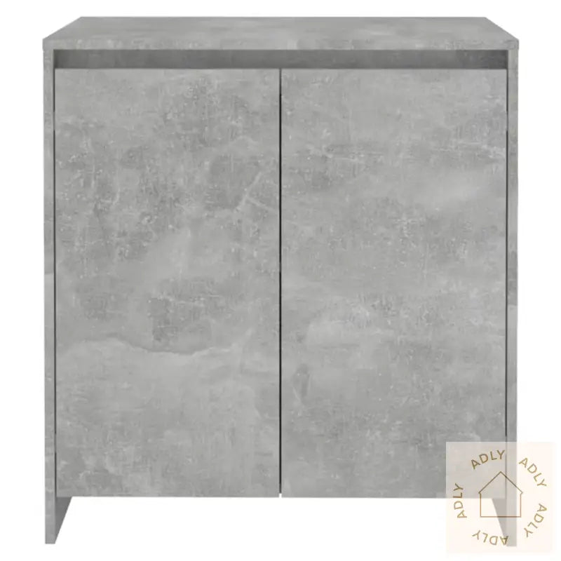 Skjenk Betonggrå 70X41X75 Cm Konstruert Tre