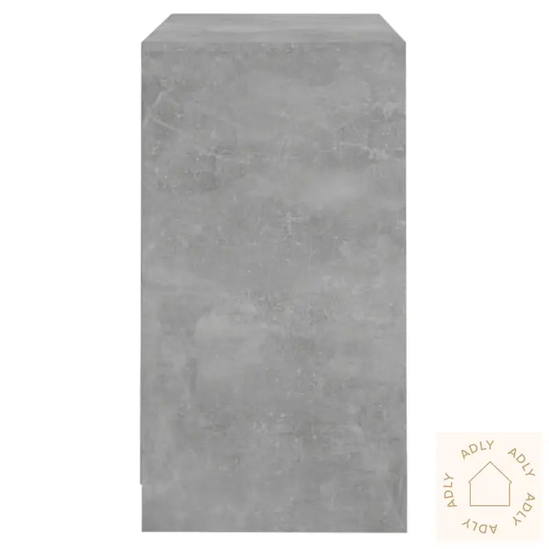 Skjenk Betonggrå 70X41X75 Cm Konstruert Tre