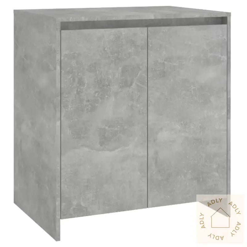Skjenk Betonggrå 70X41X75 Cm Konstruert Tre