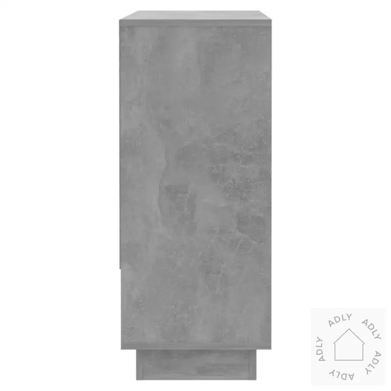 Skjenk Betonggrå 97X31X75 Cm Konstruert Tre