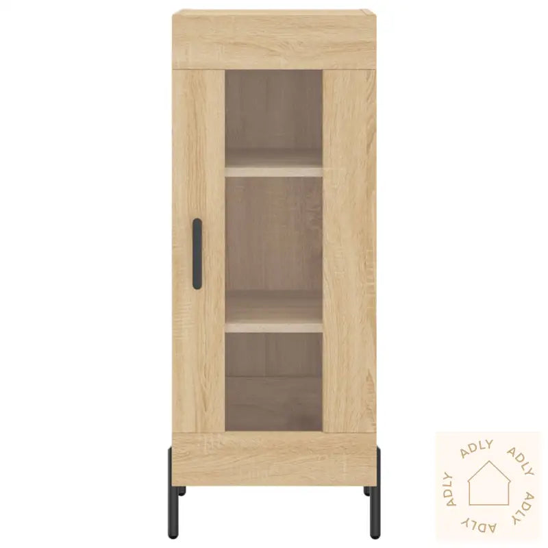 Skjenk Sonoma Eik 34,5X34X90 Cm Konstruert Tre
