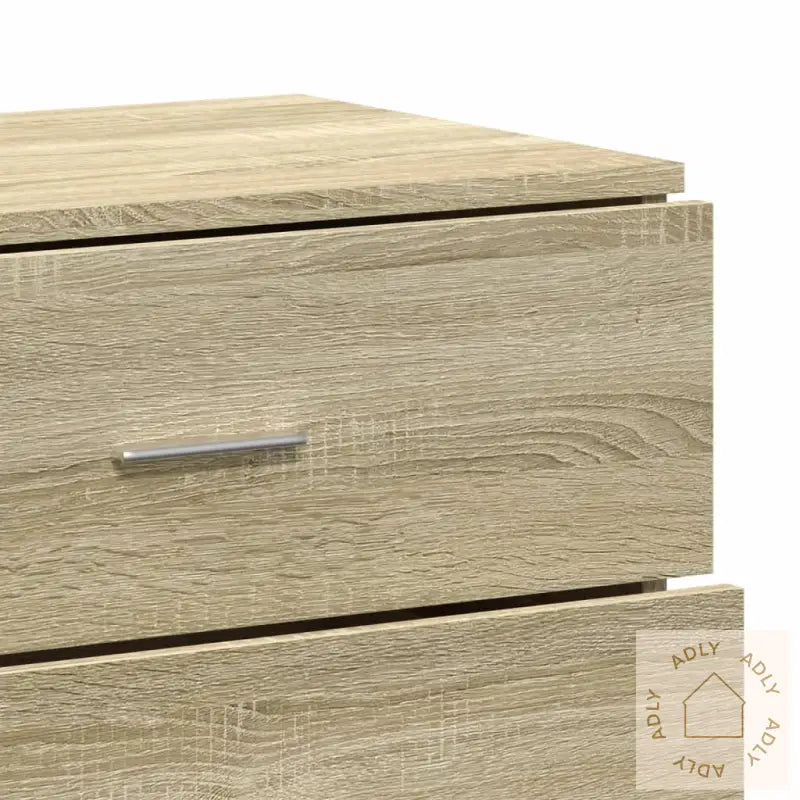 Skjenk Sonoma Eik 60X39X80 Cm Konstruert Tre