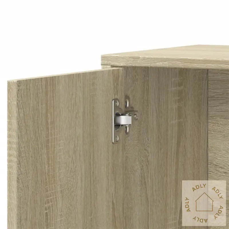 Skjenk Sonoma Eik 60X31X70 Cm Konstruert Tre