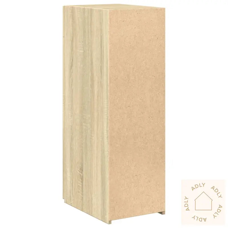 Skjenk Sonoma Eik 30X42,5X93 Cm Konstruert Tre