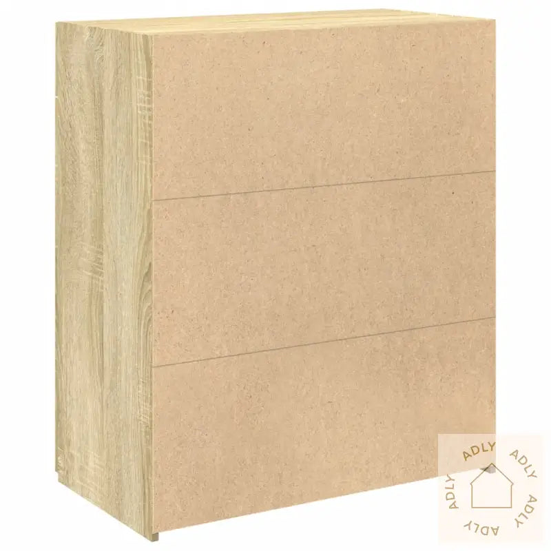 Skjenk Sonoma Eik 80X42,5X93 Cm Konstruert Tre