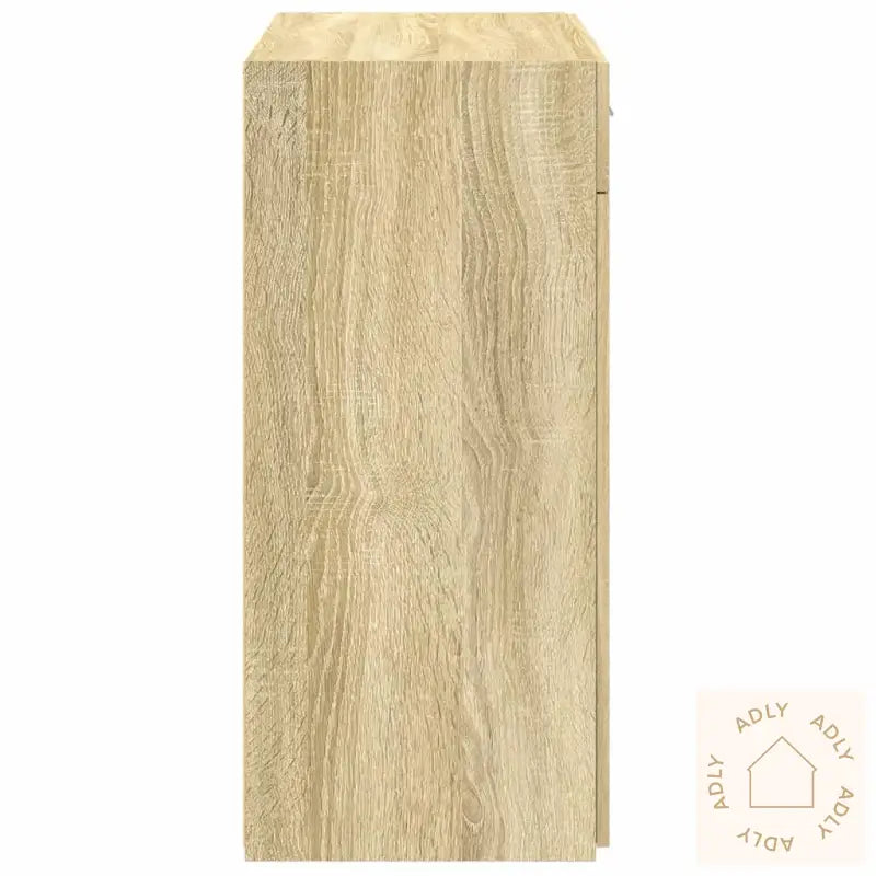Skjenk Sonoma Eik 80X42,5X93 Cm Konstruert Tre