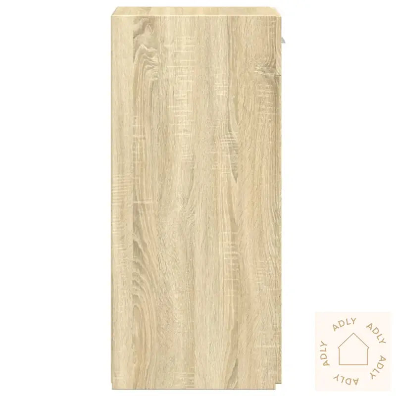 Skjenk Sonoma Eik 30X42,5X93 Cm Konstruert Tre