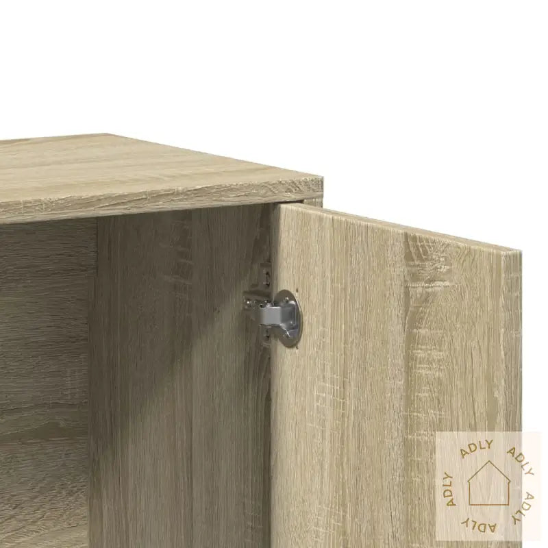 Skjenker 2 Sonoma Eik 60X31X70 Cm Konstruert Tre