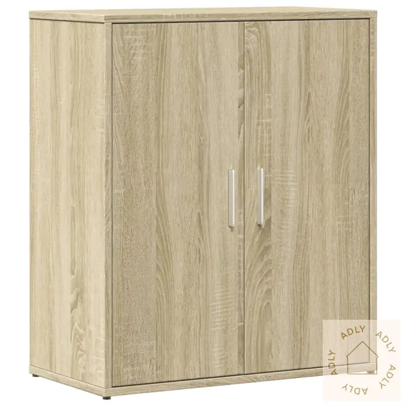 Skjenker 2 Sonoma Eik 60X31X70 Cm Konstruert Tre