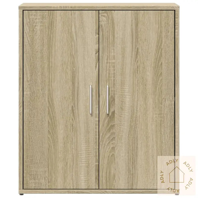 Skjenker 2 Sonoma Eik 60X31X70 Cm Konstruert Tre