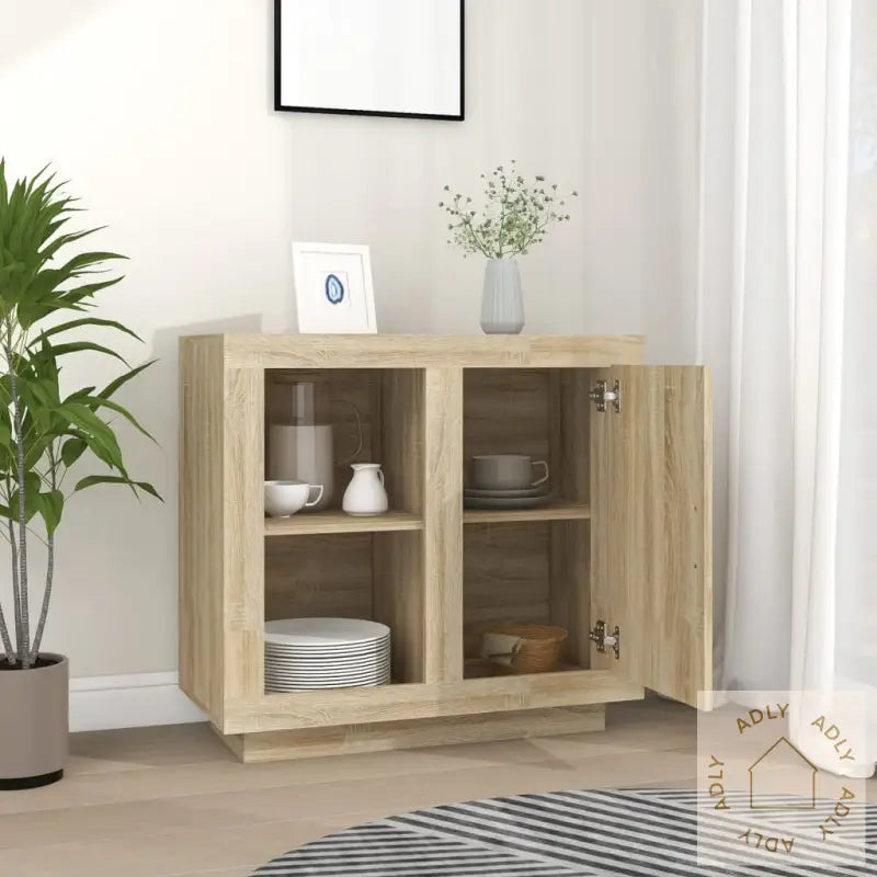 Skjenk Sonoma Eik 80X40X75 Cm