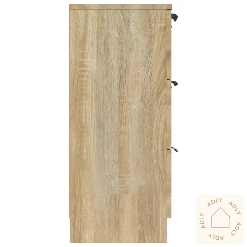 Skjenk Sonoma Eik 60X30X70 Cm Konstruert Tre