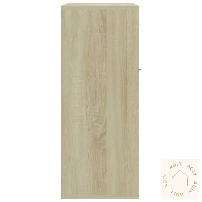 Skjenk Sonoma Eik 60X30X75 Cm Konstruert Tre