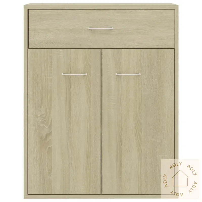 Skjenk Sonoma Eik 60X30X75 Cm Konstruert Tre