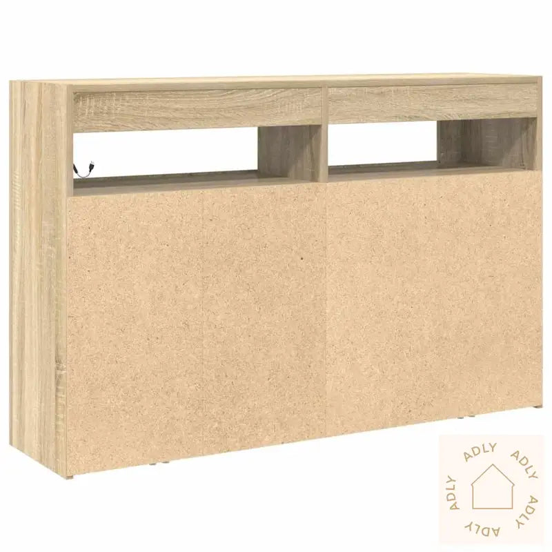 Skap Sonoma Eik Konstruert Tre 116 X 30 X 75 Cm Skap