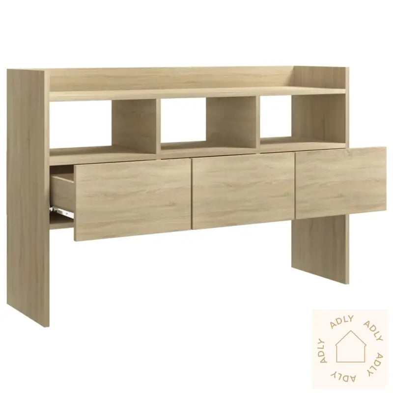 Skjenk Sonoma Eik 105X30X70 Cm Konstruert Tre