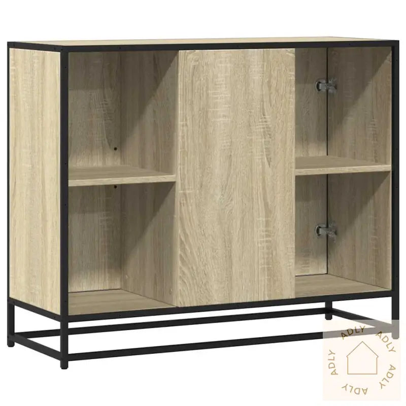 Skjenk Sonoma Eik 92X35X76 Cm Konstruert Tre
