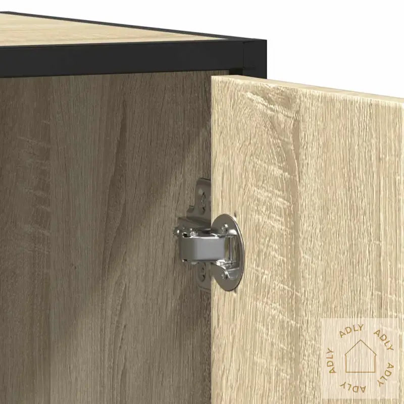 Skjenk Sonoma Eik 94X35X76 Cm Konstruert Tre