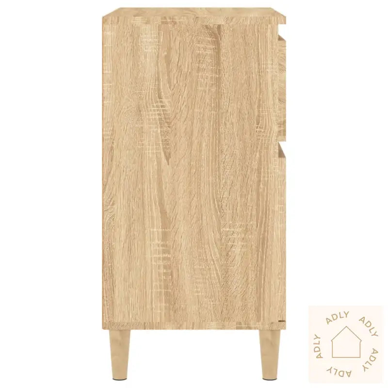 Skjenk Sonoma Eik 60X35X70 Cm Konstruert Tre