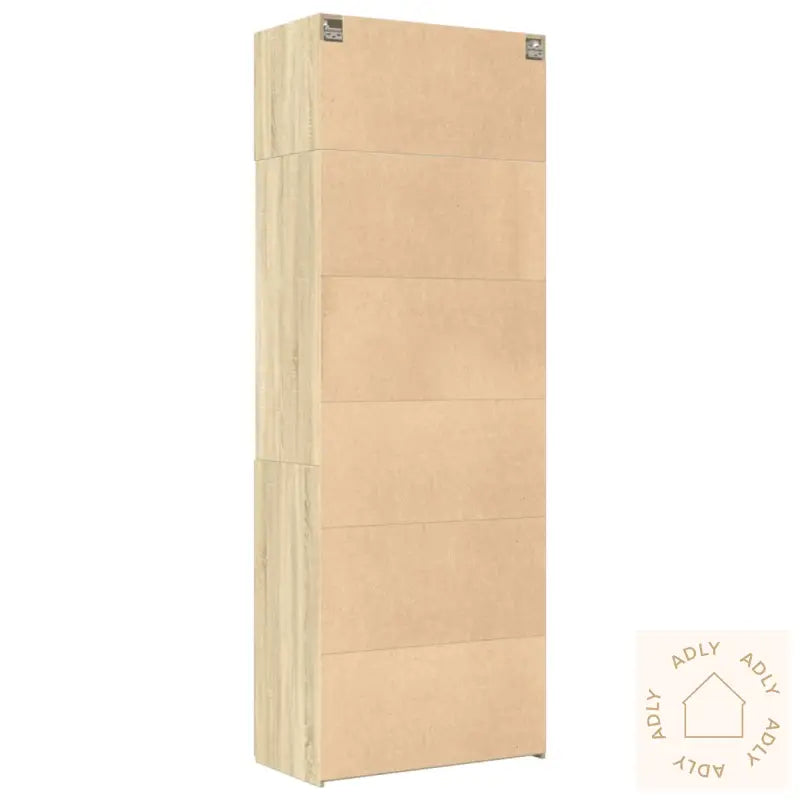 Oppbevaringsskap Sonoma Eik 80X42,5X225 Cm Konstruert Tre