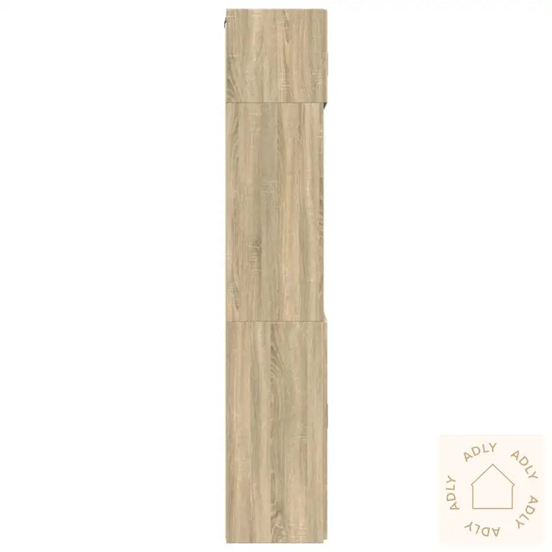 Oppbevaringsskap Sonoma Eik 80X42,5X225 Cm Konstruert Tre