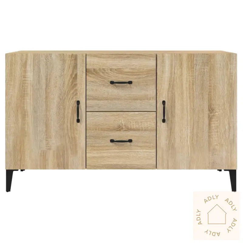 Skjenk Sonoma Eik 100X36X60 Cm Konstruert Tre