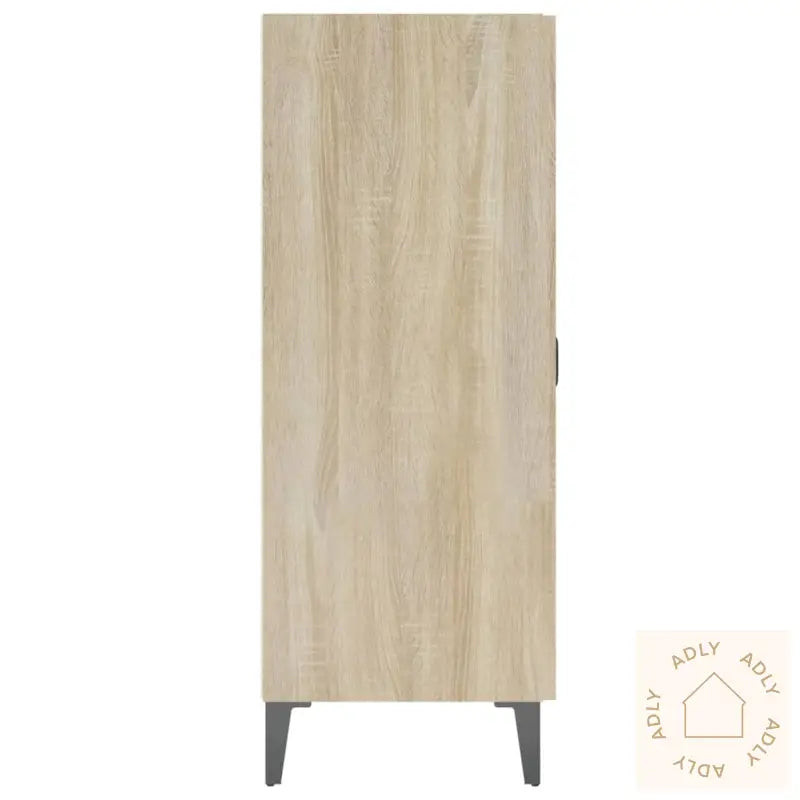Skjenk Sonoma Eik 69,5X34X90 Cm Konstruert Tre