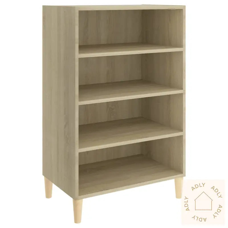 Skjenk Sonoma Eik 57X35X90 Cm Konstruert Tre