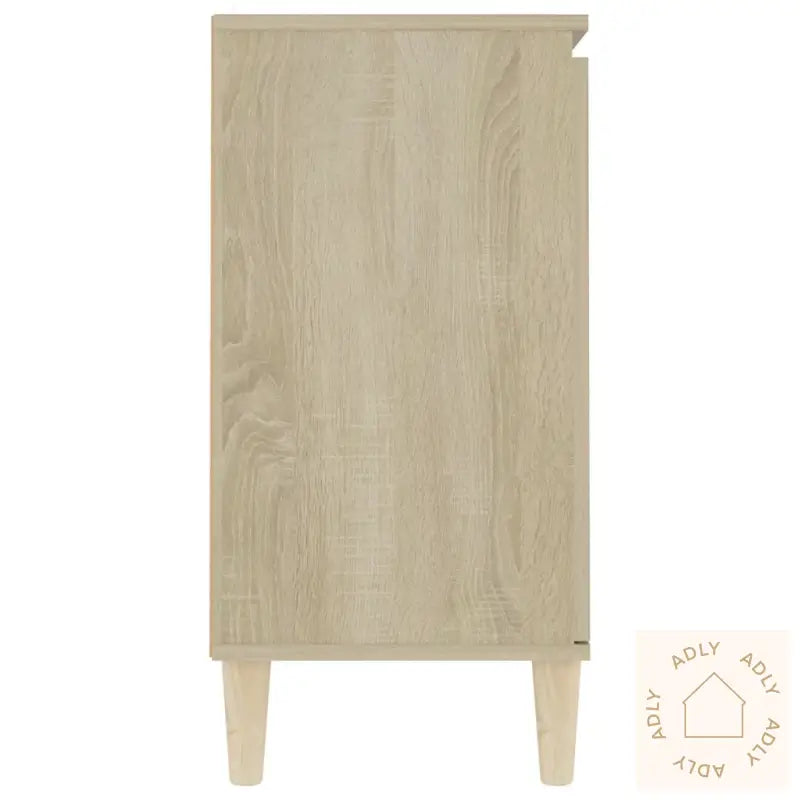 Skjenk Sonoma Eik 101X35X70 Cm Konstruert Tre