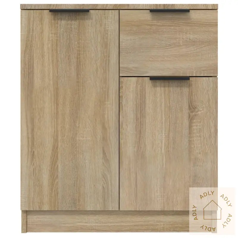 Skjenker 2 Stk Sonoma Eik 60X30X70 Cm Konstruert Tre