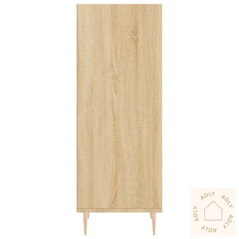 Skjenk Sonoma Eik 34,5X32,5X90 Cm Konstruert Tre