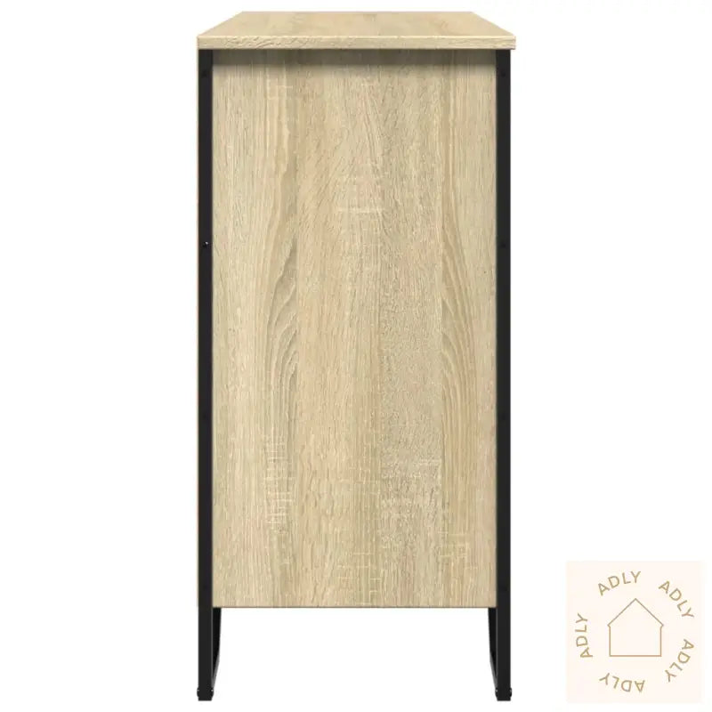 Skjenk Sonoma Eik 101X35,5X74,5 Cm Konstruert Tre