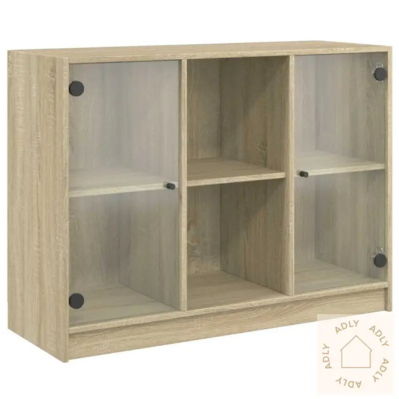 Skjenk Sonoma Eik 102X37X75,5 Cm Konstruert Tre
