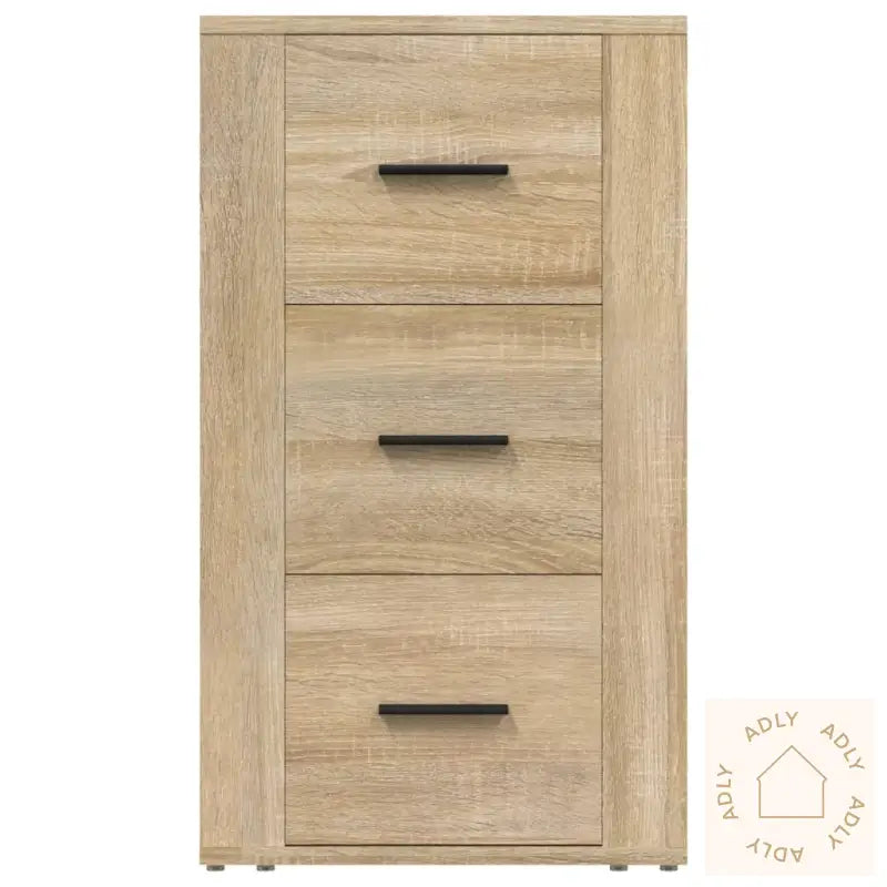 Skjenk Sonoma Eik 40X33X70 Cm Konstruert Tre