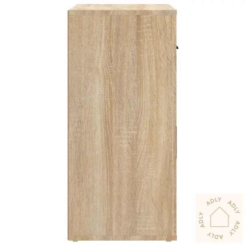 Skjenk Sonoma Eik 80X33X70 Cm Konstruert Tre