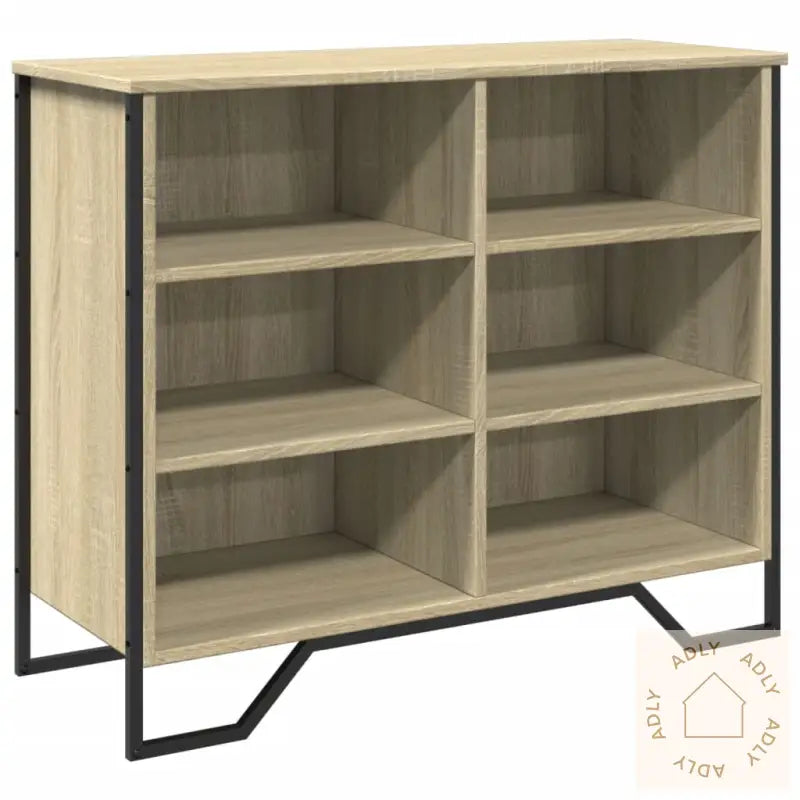 Skjenk Sonoma Eik 91X35,5X74,5 Cm Konstruert Tre